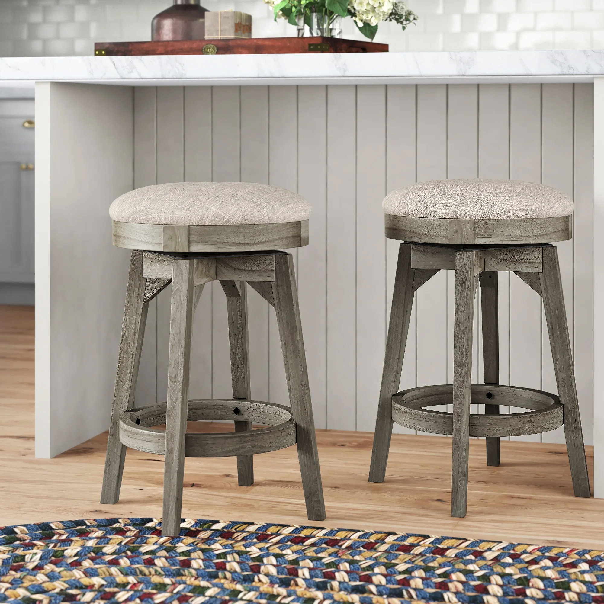 Three Posts™ Blissfield Swivel Bar & Counter Stool & Reviews Wayfair