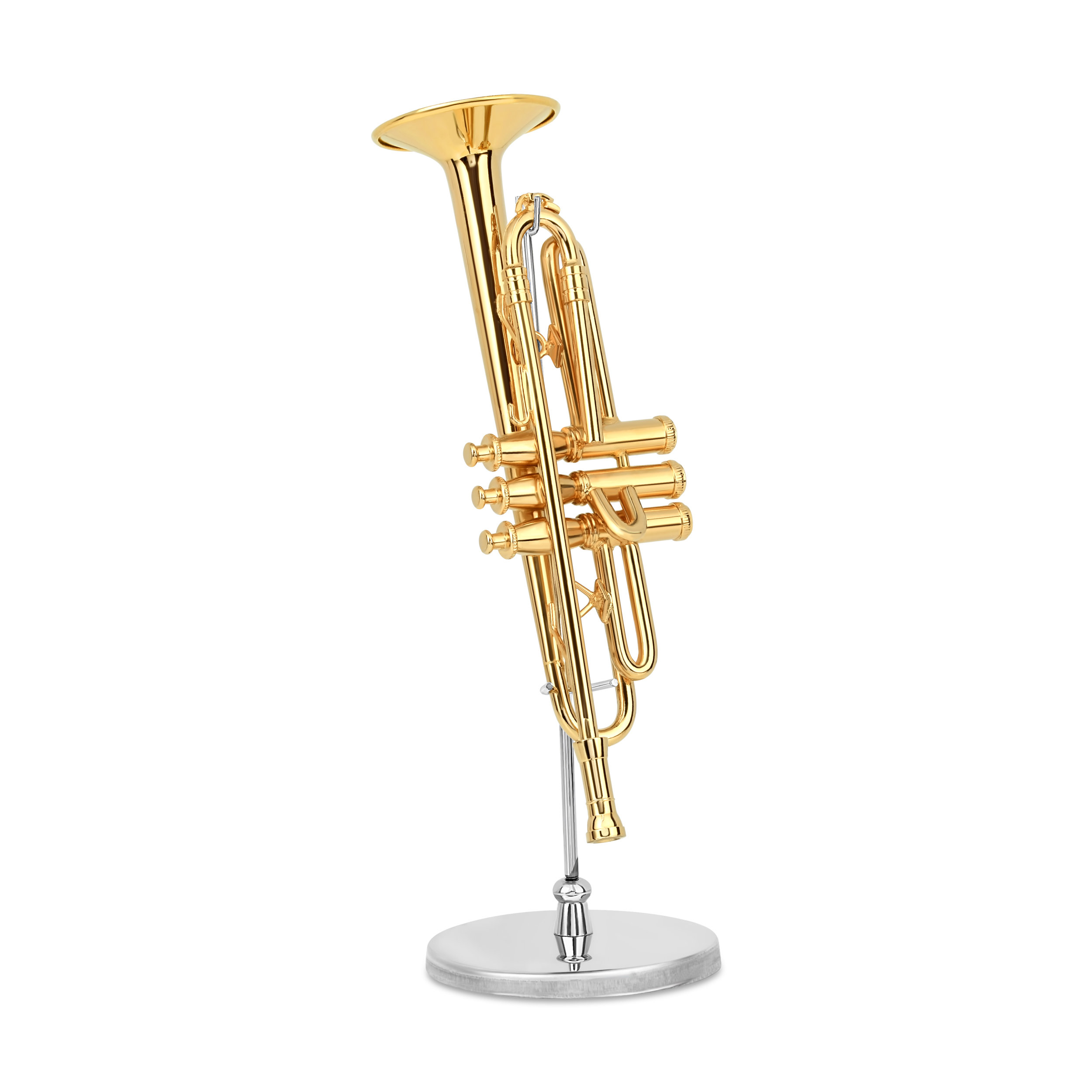 Wrought Studio Trumpet with Case Figurine Wayfair