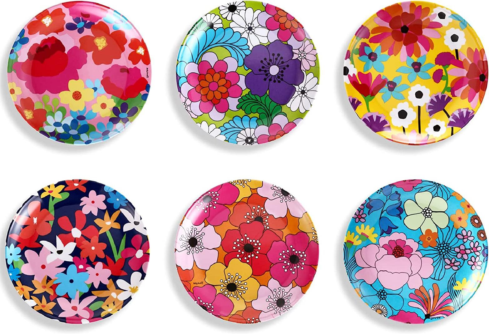 Winston Porter Plates6 Piece SetMelamine Dinnerware, Serving, Party