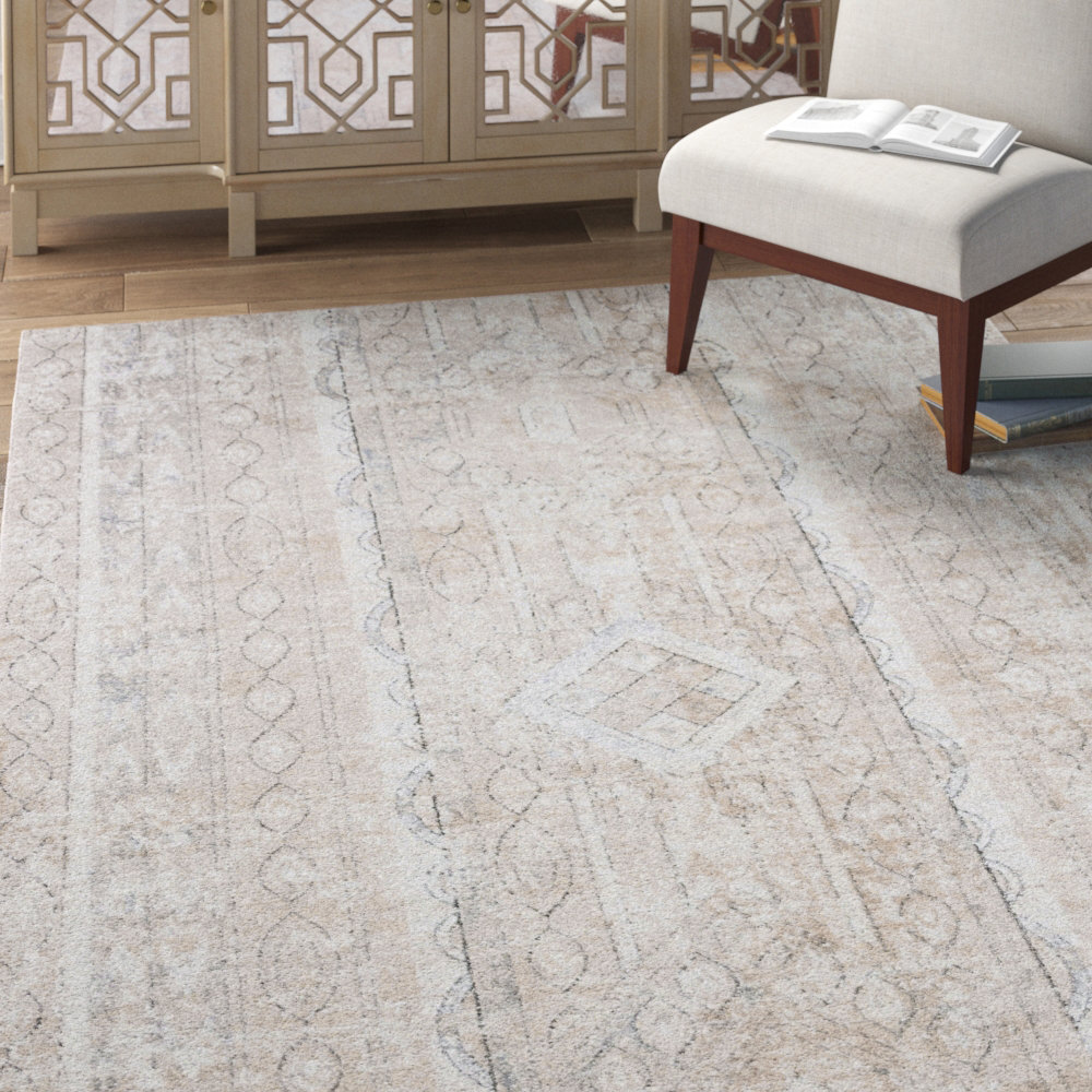 Sand & Stable Camberley Machine Woven / Power Loomed Performance Ivory ...