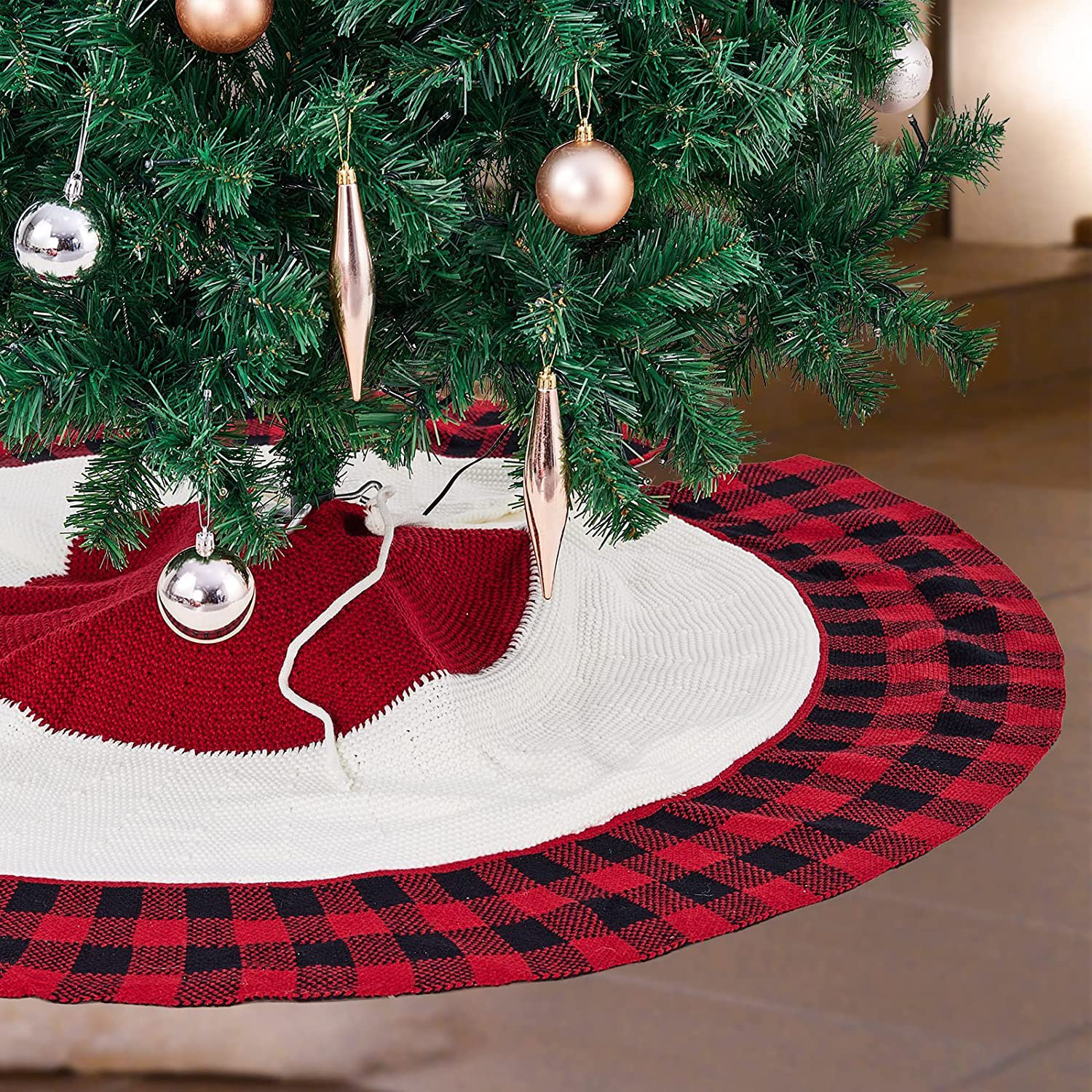 KAHOO Cotton Tree Skirt Wayfair