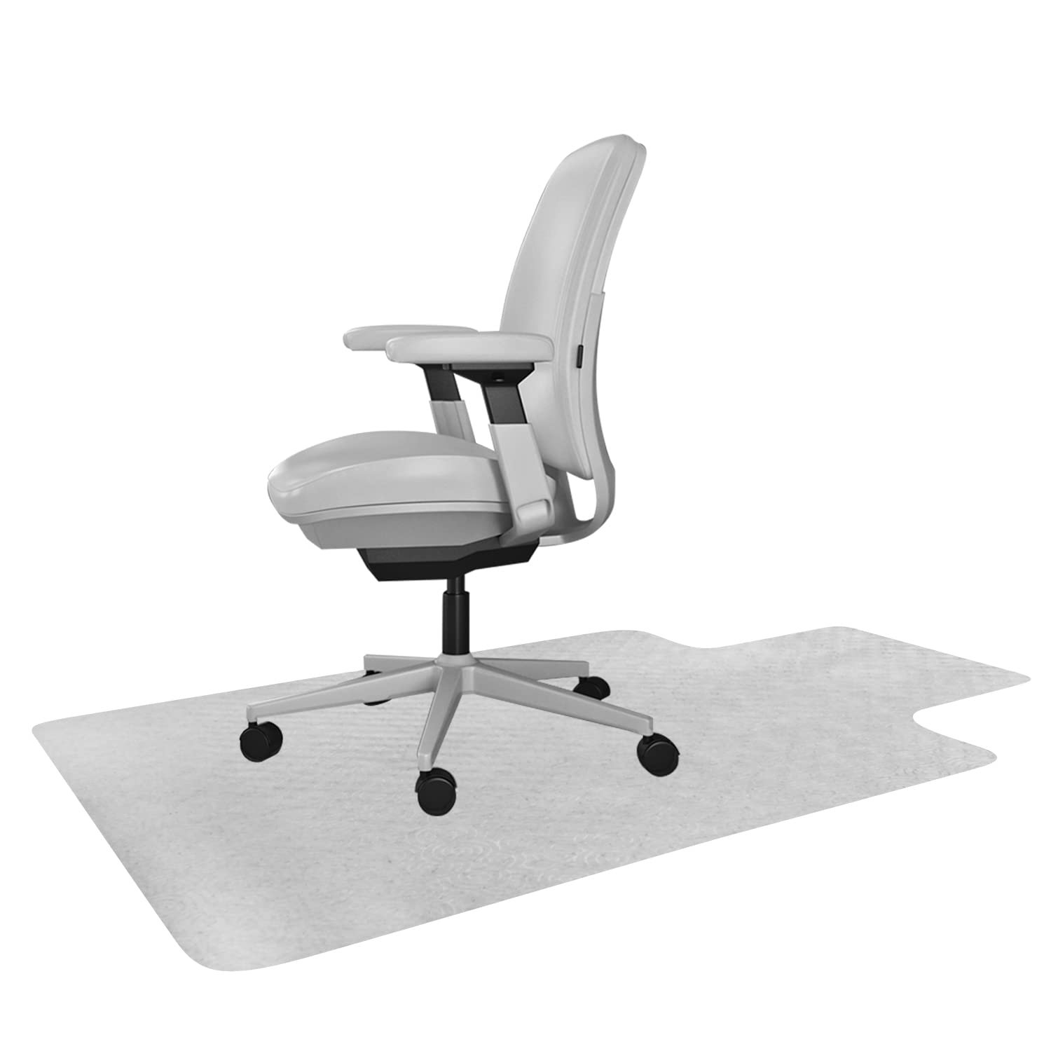 Resilia Desk Chair Mat Water Resistant Chair Mat with Straight Edge for