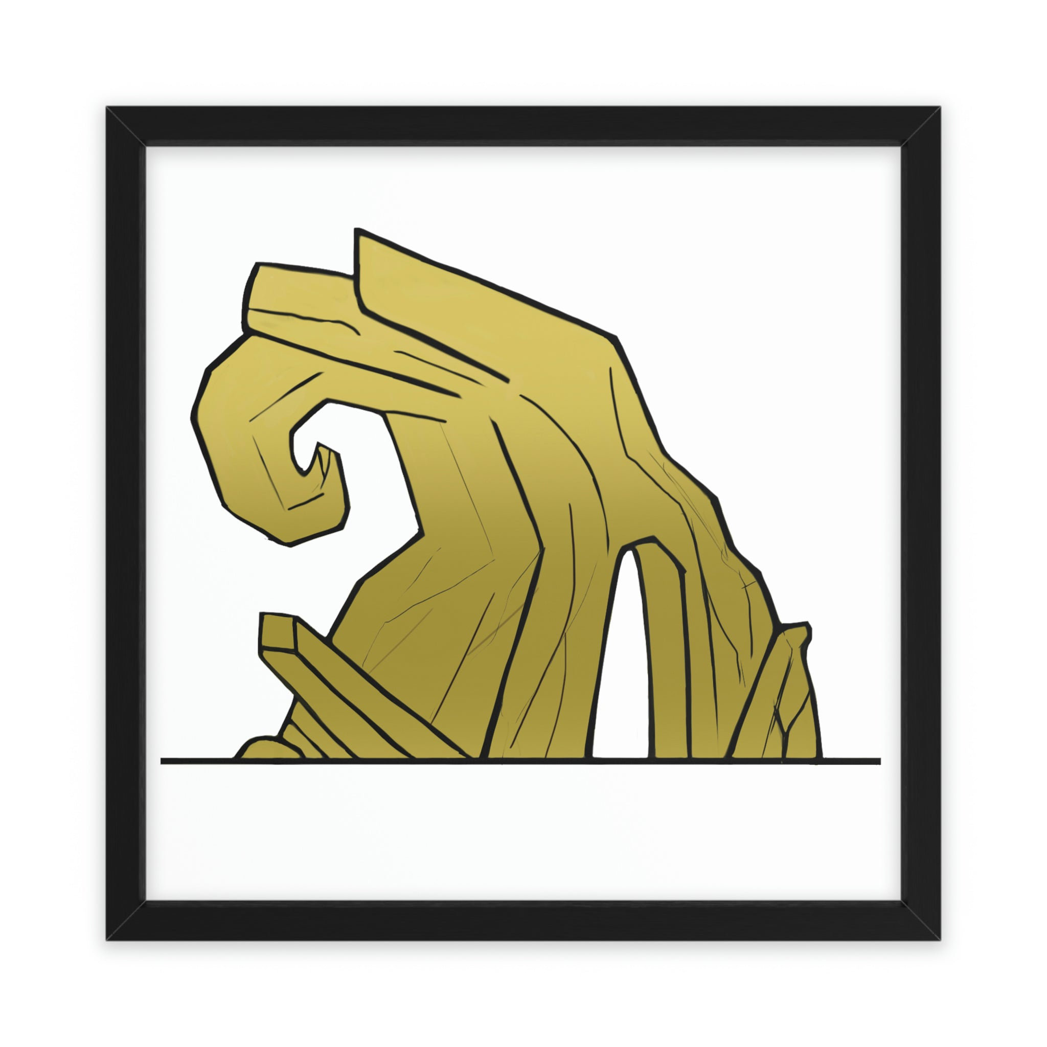 Ivy Bronx Rock Picture Frame Illustration Wayfair