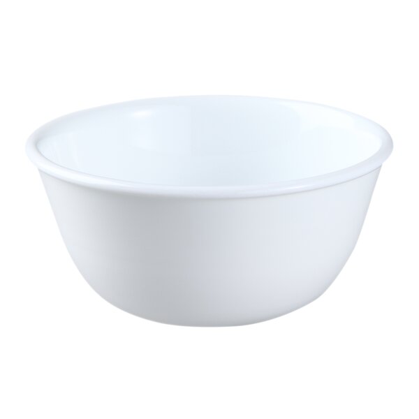 CORELLE WINTER FROST WHITE DEEP RICE BOWLS 12 OUNCE BRAND NEW X 4 FREE USA SHIP 