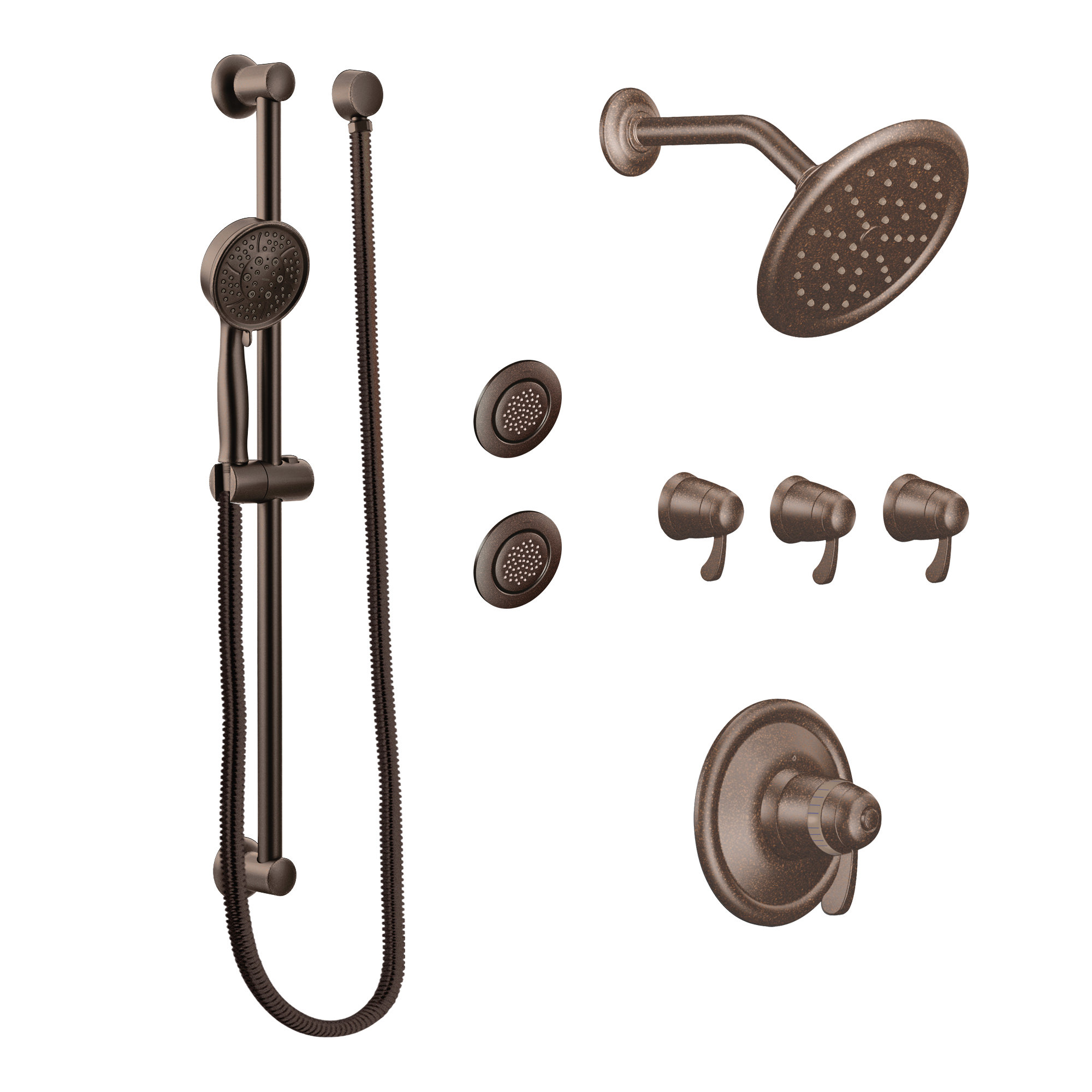 Moen Shower System Kits & Reviews Wayfair