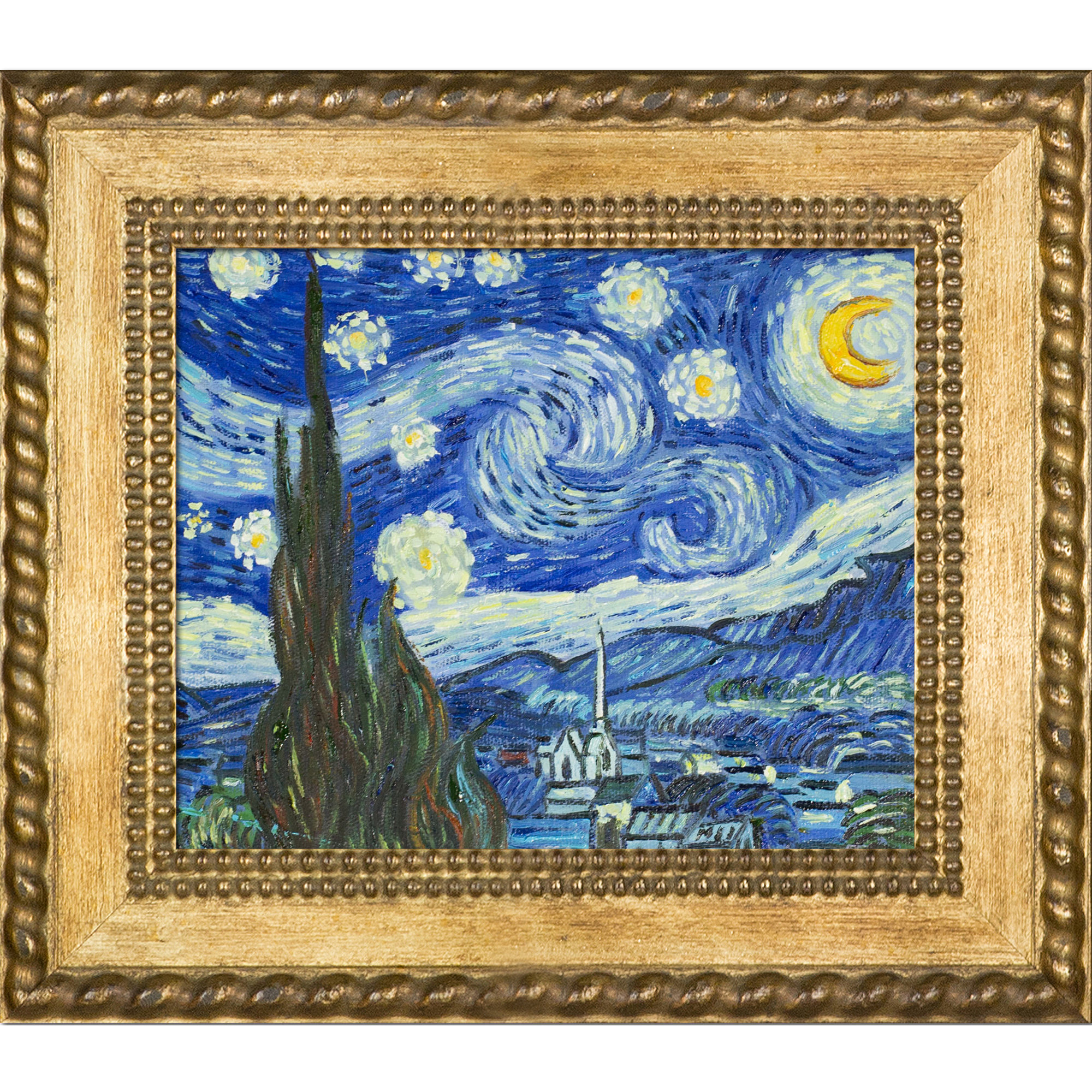 framed starry night van gogh