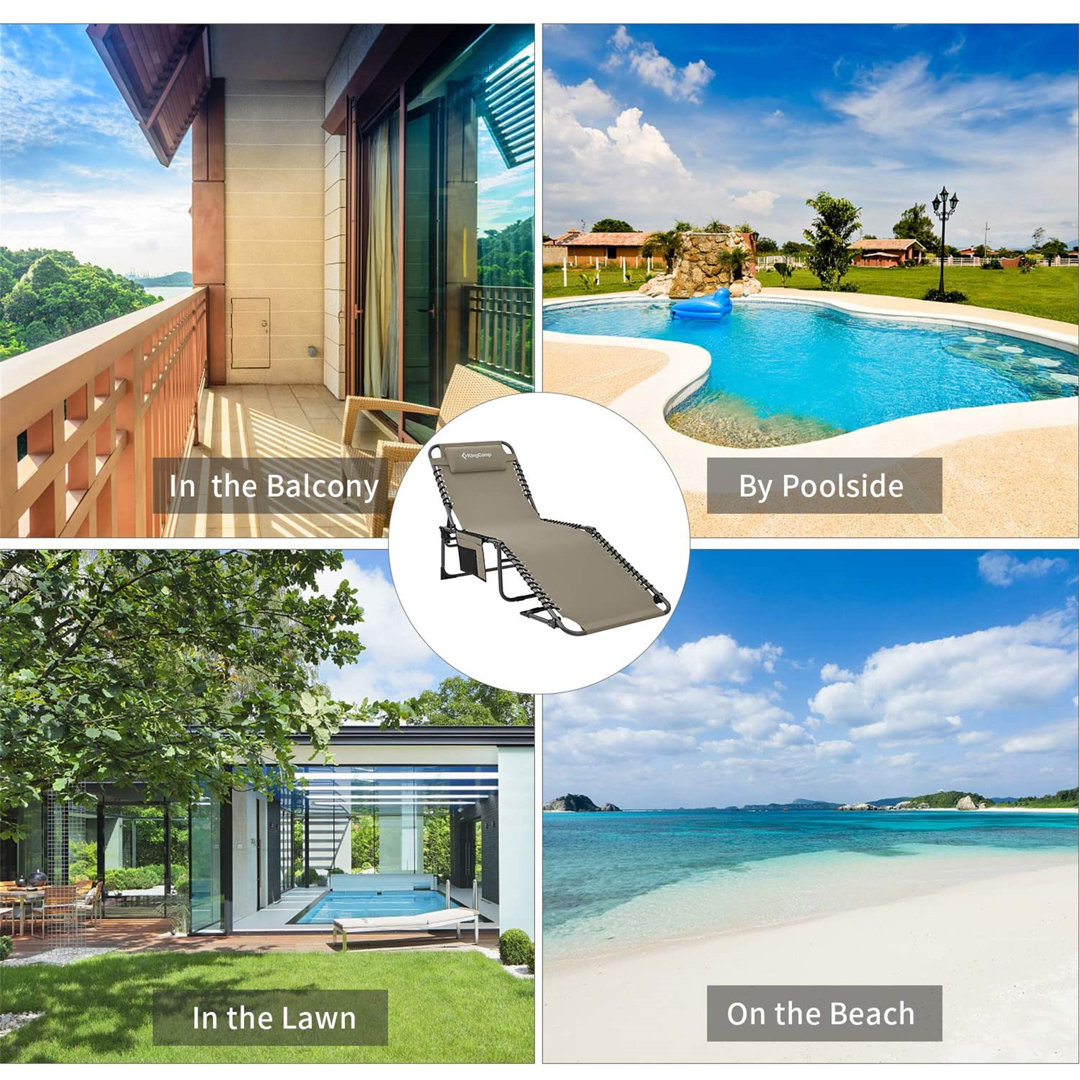 lanman Verstellbare Gartenliege