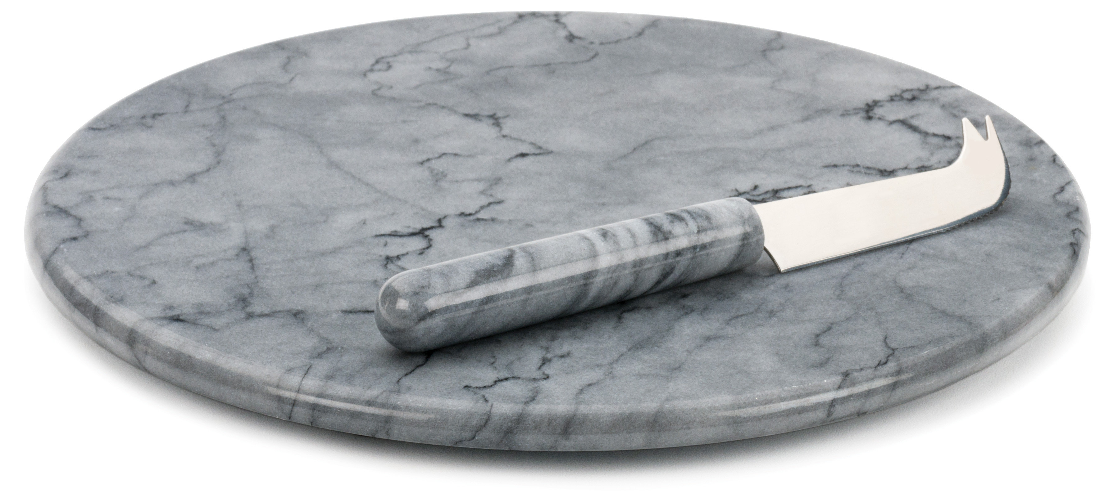 RSVP International Marble Cheese Board and Knife Set Wayfair