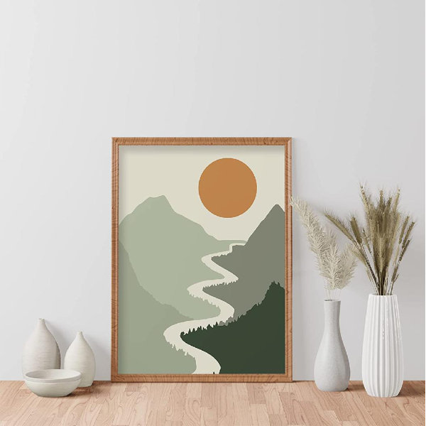 George Oliver 4 Piece Unframed Illustration Set | Wayfair
