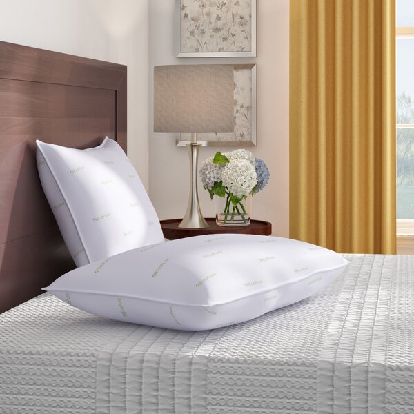 Cooling Gel Memory Foam Standard Pillow Superior Polyfill Polyester Fabric Uv 