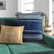 Details about   Blue Textured Pillow Cover 