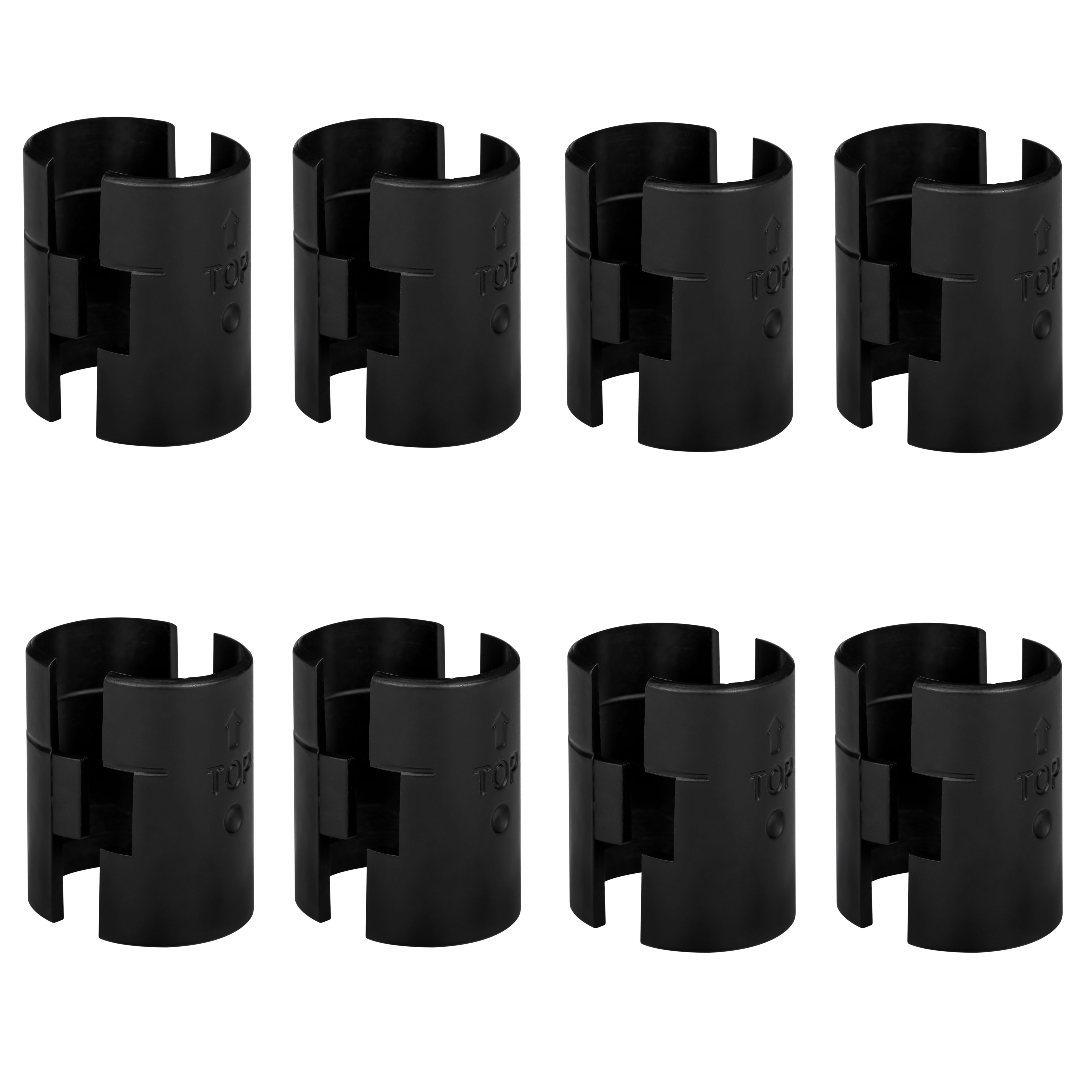 DuraSteel Wire Shelf Lock Clips Shelving Sleeves For 1" Post Wayfair