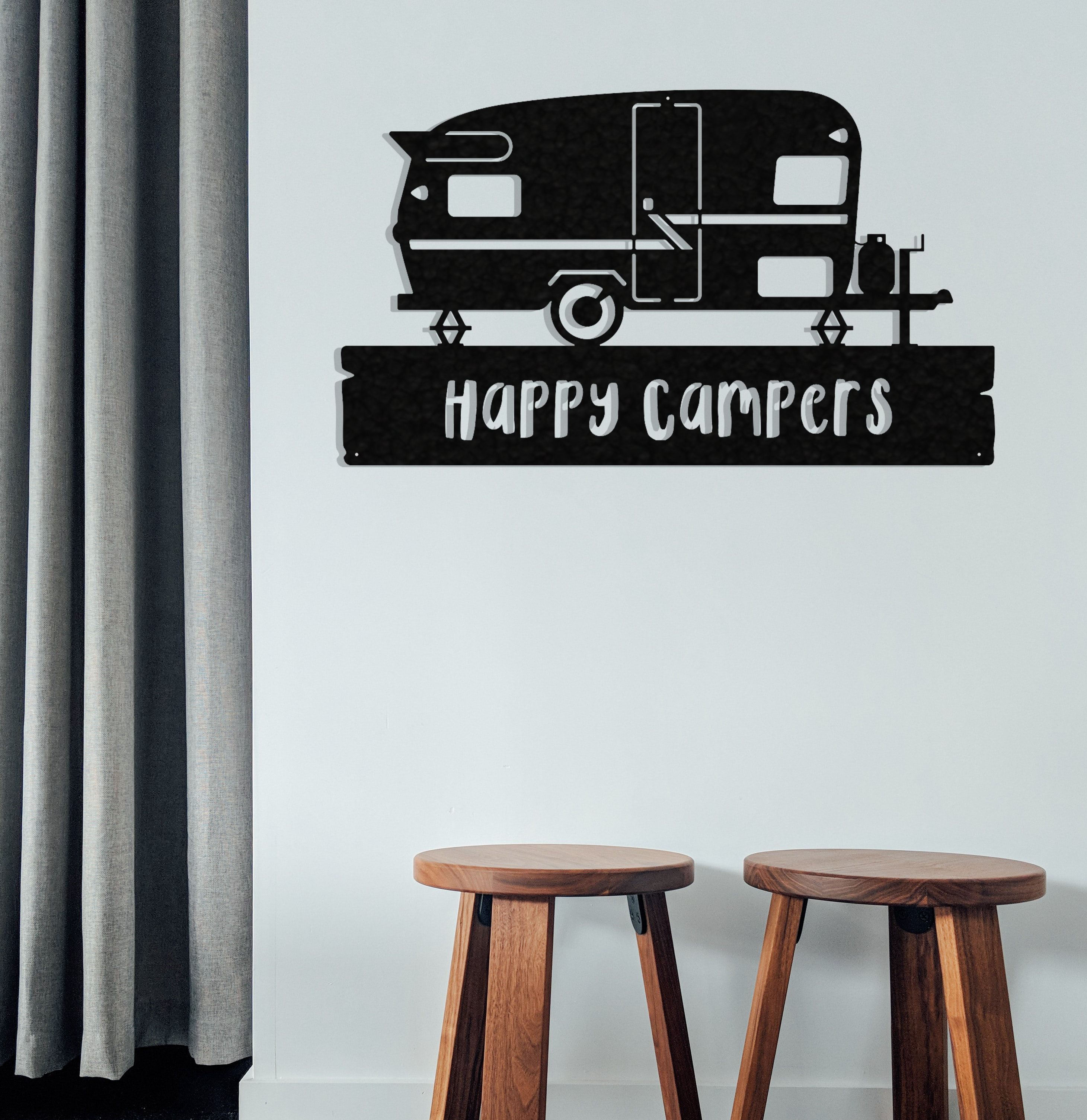 Trinx Happy Campers Wall Décor Wayfair