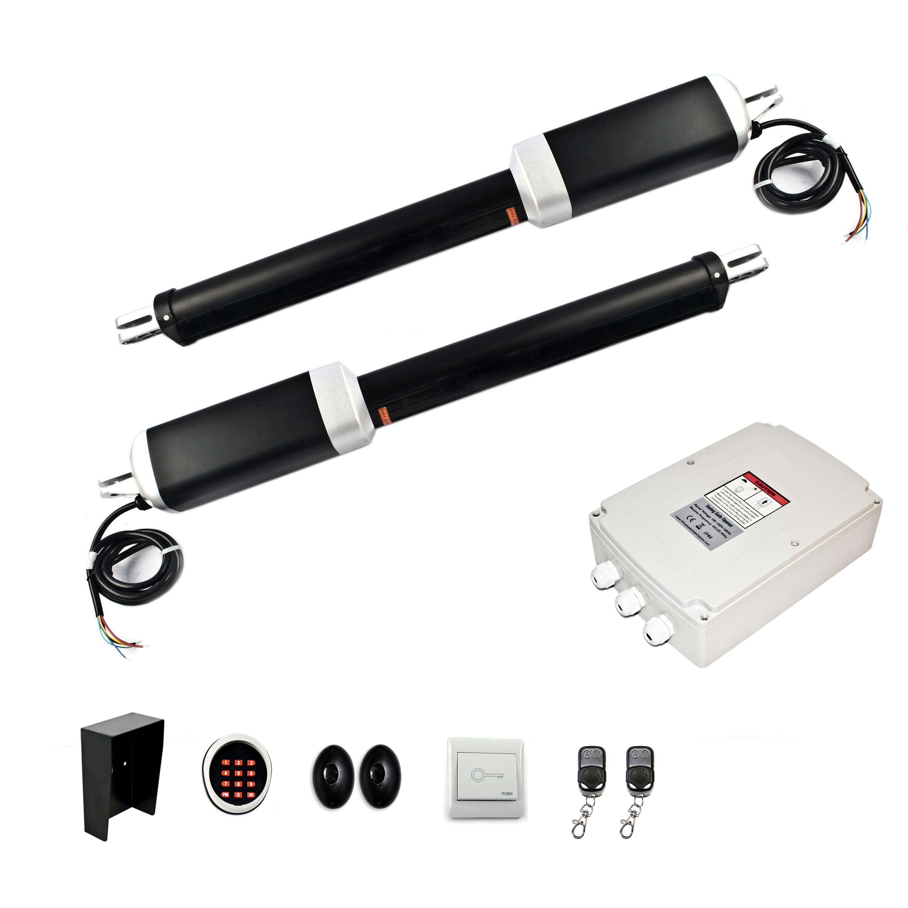 ALEKO Gate Opener Accessories Kit for Dual Swing Gates Up to 900 Lbs and 20 Ft. Long Wayfair