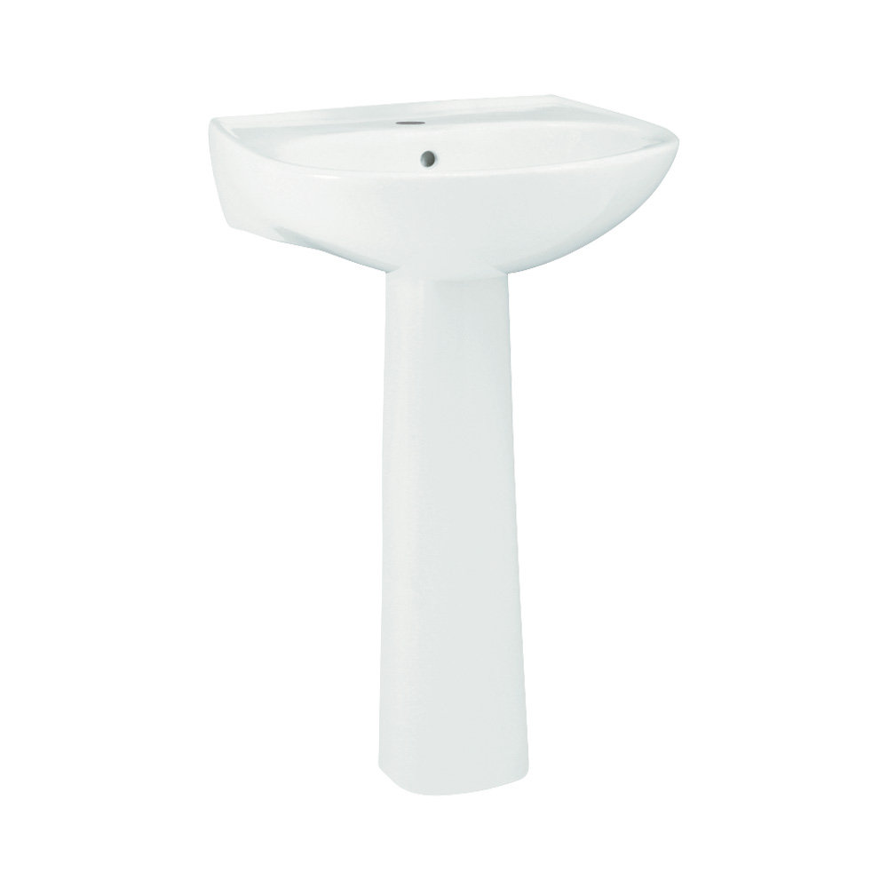 Sterling by Kohler Sacramento 21.25" Ceramic Oval Pedestal Bathroom