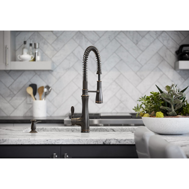 29106-2BZ Kohler Bellera® Pull Down Single Handle Kitchen ...