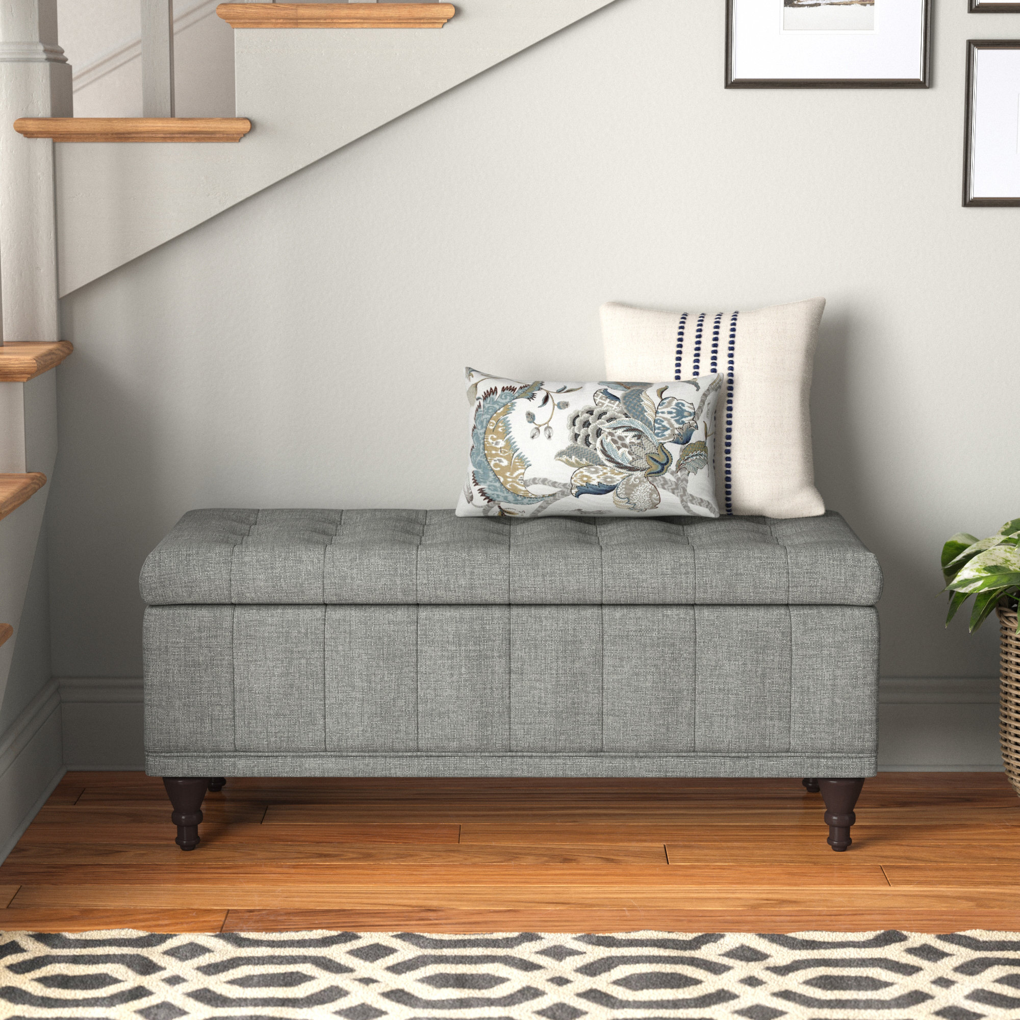Andover Mills™ Klaus Storage Bench & Reviews | Wayfair