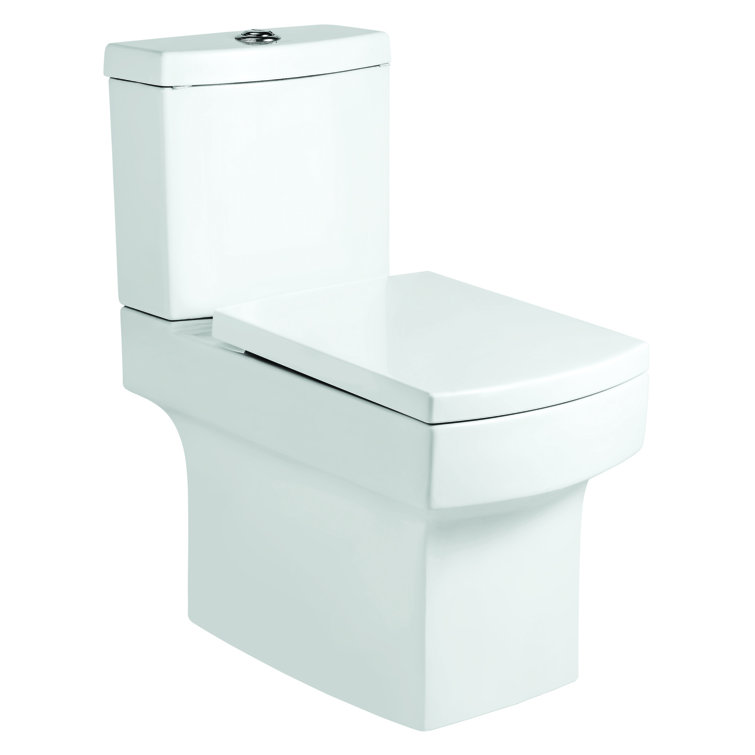 Jaquar Fonte Close Coupled Toilet with Button Flush | Wayfair.co.uk