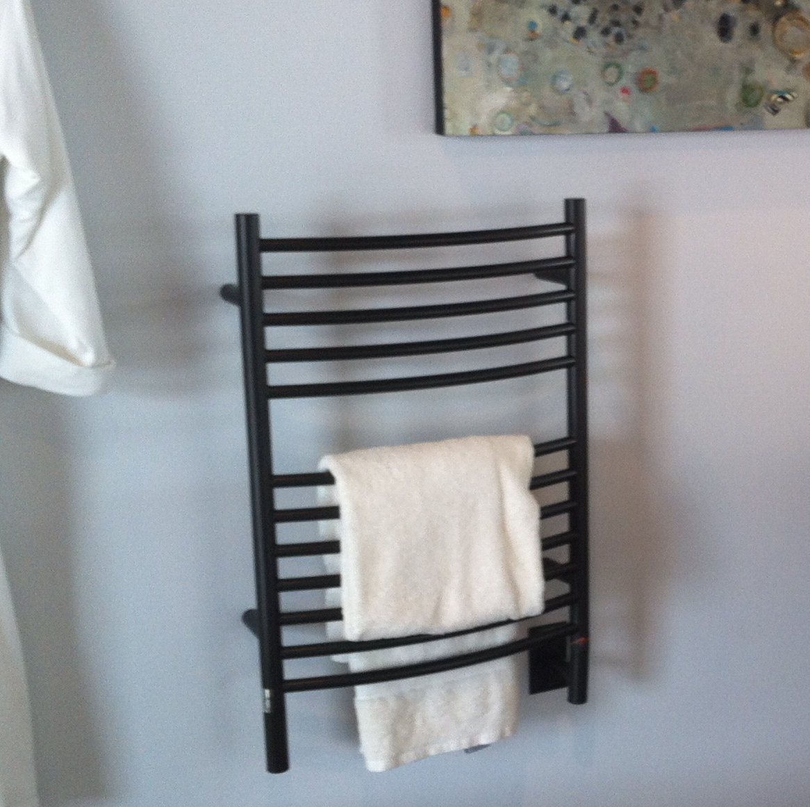 Amba Jeeves Wall Mount Electric E Curved Towel Warmer & Reviews Wayfair