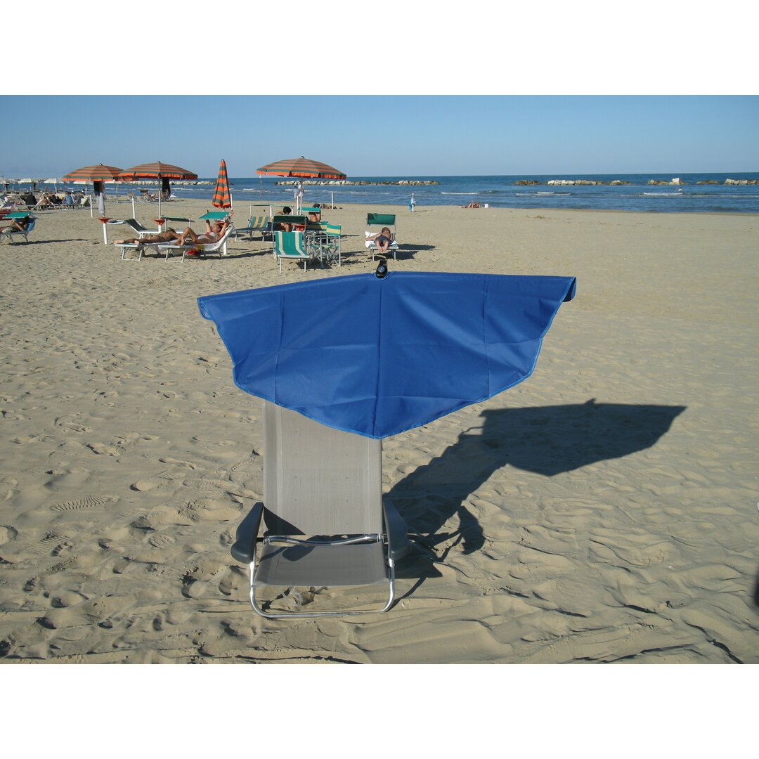 Sunshade 1.4m Beach Parasol blue,navy