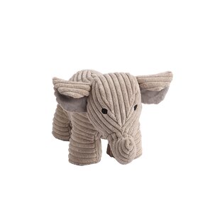 Door Stop Stopper Filled Elephant Fabric Animal Toy Weighted Wedge Block 
