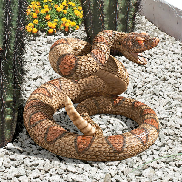 Design Toscano Giant Burmese Python Snake Statue | Wayfair