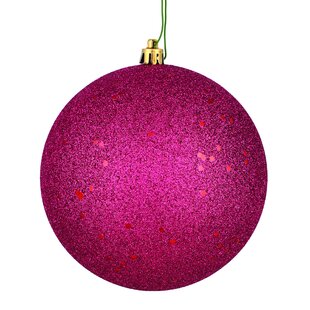 27 PINK BLUE GREEN GLITTER SNOWFLAK 1.5 IN SHATTER RESISTANT CHRISTMAS ORNAMENTS 