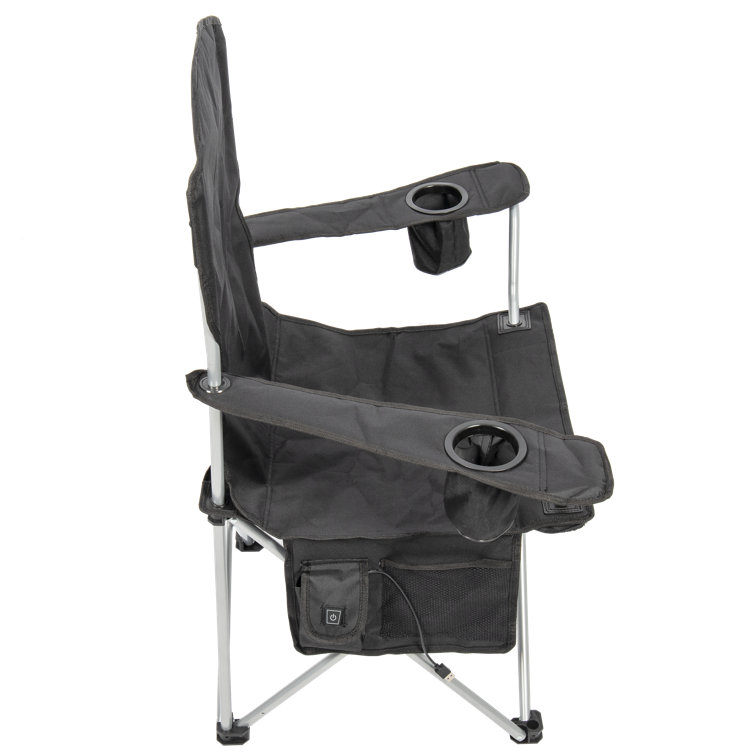 Heated Quad Folding Chair | escapeauthority.com